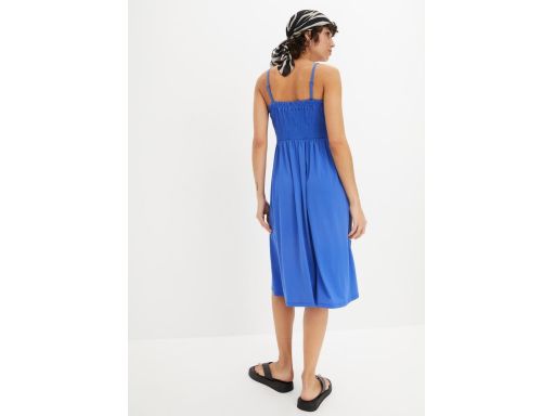 B.P.C sukienka midi niebieska letnia r.52/54
