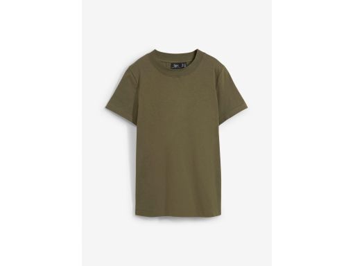 B.P.C t-shirt damski khaki bawełniany ^36/38