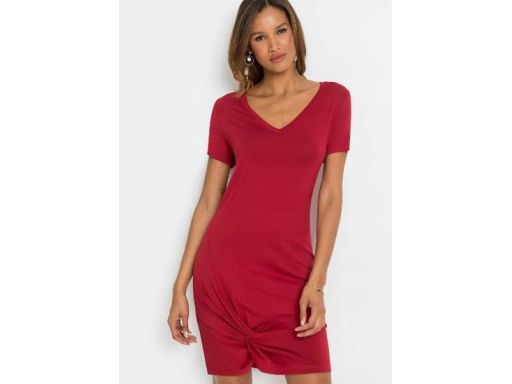 B.P.C bordowa shirtowa sukienka 32/34.