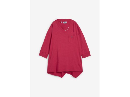 B.P.C t-shirt asymetryczny z dłuższymi bokami ^40/42