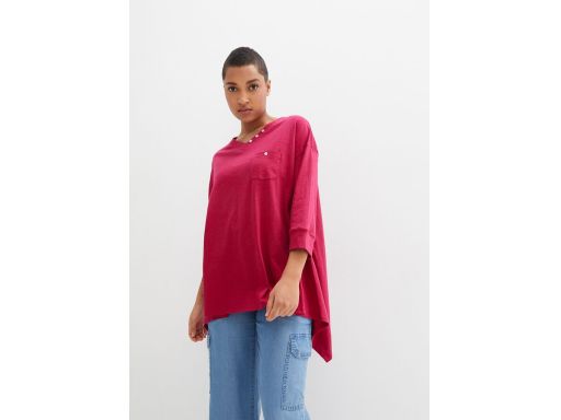 B.P.C t-shirt asymetryczny z dłuższymi bokami ^40/42