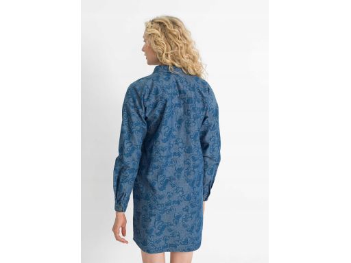 B.P.C sukienka jeansowa boyfriend z narukiem ^42