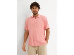 B.P.C koszula męska różowa wiskozowa ^49/50