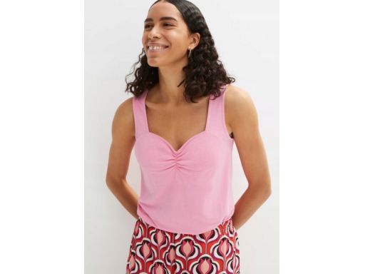 B.P.C top różowy marszczenia r.36/38