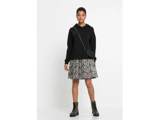 B.P.C sukienka dresowa z aksamitną wstawką ^44/46