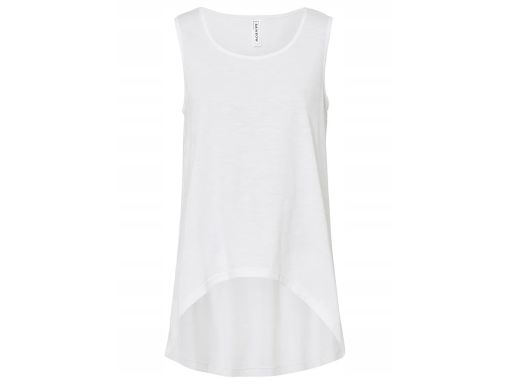 B.P.C biały top z bawełny organicznej dłuższy tył ^48/50