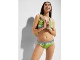 B.P.C bikini kolorowe ze wzorami trójkątne miseczki ^40(80D)