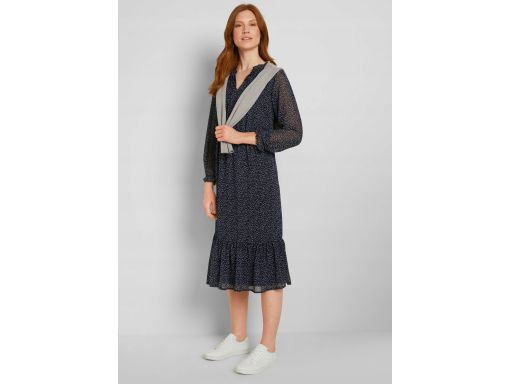 B.P.C sukienka szyfonowa midi r.34