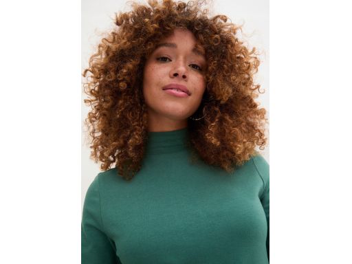 B.P.C. Sukienka bawełniana ołówkowa butelkowa zieleń ^48/50