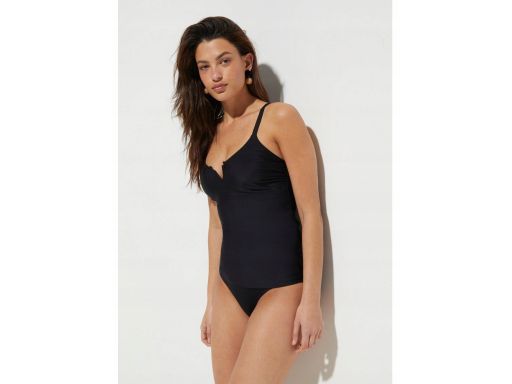 B.P.C tankini czarne z figami w komplecie 40.