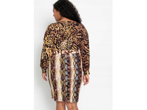 B.P.C sukienka w panterkę i węża 36/38.
