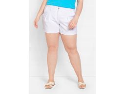 B.P.C białe krótkie spodenki chino 44.