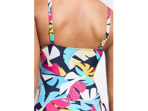 B.P.C kostium kąpielowy wielokolorowy trójkątne miseczki 38.