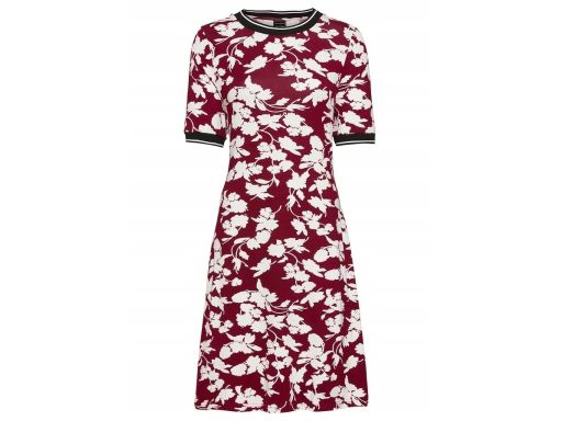 B.P.C sukienka dżersejowa z nadrukiem 32/34.
