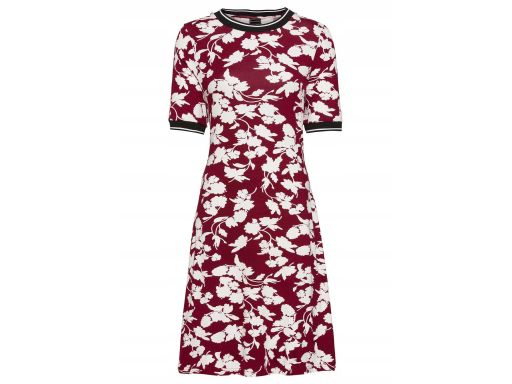 B.P.C sukienka dżersejowa z nadrukiem 32/34.