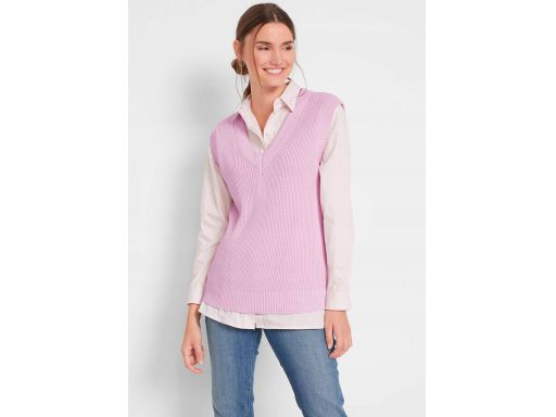 B.P.C kamizelka różowa serek ^48/50