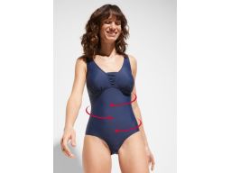 B.P.C kostium jednoczęściowy granatowy ^46(90C)