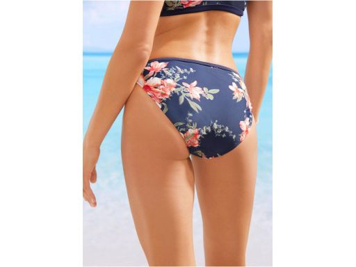 B.P.C bikini granatowe w kwiaty 42.