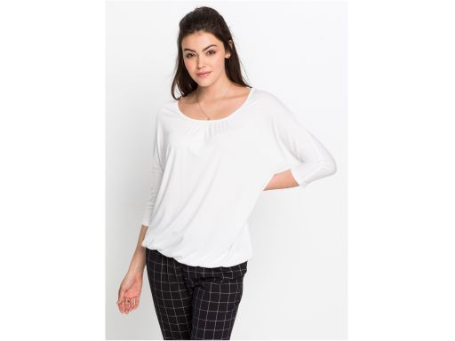 B.P.C biała bluzka oversize 32/34.
