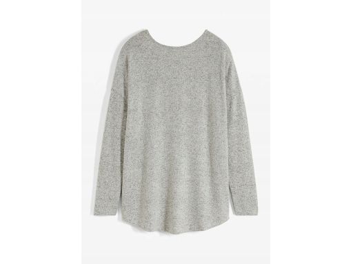 B.P.C szara bluzka dzianinowa z dekoltem z tyłu ^40/42
