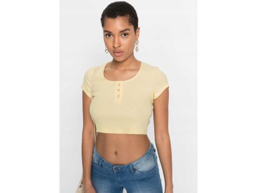 B.P.C krótka bluzka prążek r.40/42