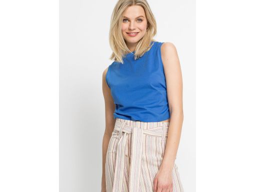B.P.C szafirowa krótka bluzka top r.36/38