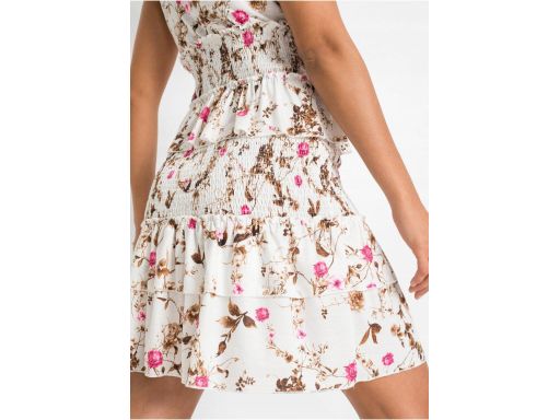 B.P.C sukienka na ramiączka z falbankami ^44/46