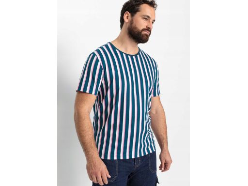 B.P.C t-shirt męski w paski 3XL.