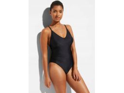 B.P.C kostium jednoczęściowy z kolorowymi paskami r.50