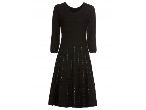 B.P.C. sukienka czarna dzianinowa r.36/38