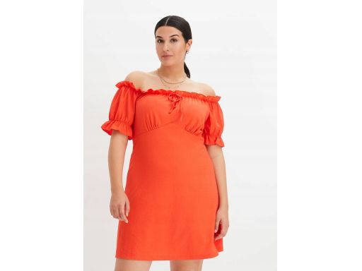 B.P.C sukienka z krepy carmen r.48/50