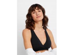 B.P.C biustonosz sportowy do karmienia czarny bawełniany 48/50.