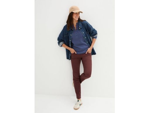 B.P.C bluzka ciążowa i do karmienia na guziczki prążkowana r.52/54