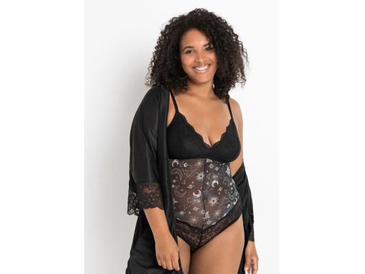 B.P.C. body siateczkowe z koronką bez fiszbin ^36/38