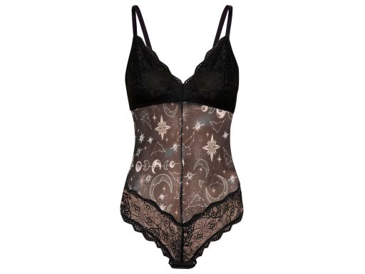 B.P.C. body siateczkowe z koronką bez fiszbin ^36/38