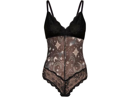 B.P.C. body siateczkowe z koronką bez fiszbin ^36/38