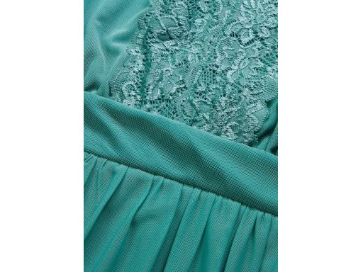 B.P.C Sukienka siateczkowa z koronką szałwiowa 36/38.