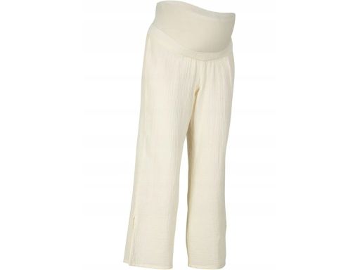 B.P.C spodnie ciążowe muślinowe szerokie r.52