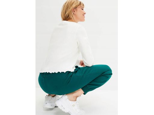 B.P.C bluzka krótsza śmietankowa bawełniana 48/50.