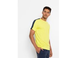 B.P.C t-shirt męski funkcyjny żółty neon 4XL.