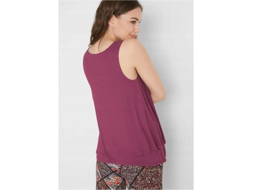 B.P.C top dwuwarstwowy ciemny fiolet r.48/50