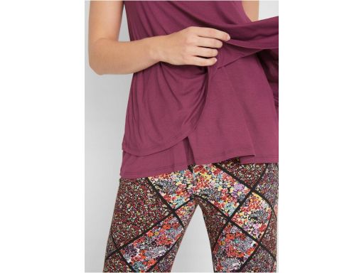 B.P.C top dwuwarstwowy ciemny fiolet r.48/50