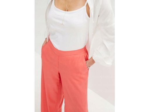 B.P.C spodnie Marlena szeroka nogawka pomarańczowe 40.