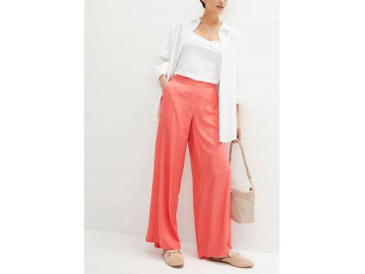 B.P.C spodnie Marlena szeroka nogawka pomarańczowe 40.