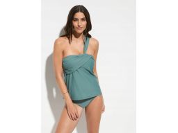 B.P.C tankini na jedno ramiączko asymetryczne 46.