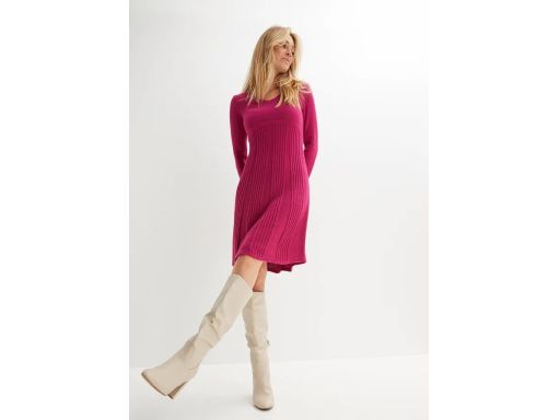 B.P.C sukienka dzianinowa różowa ^44/46