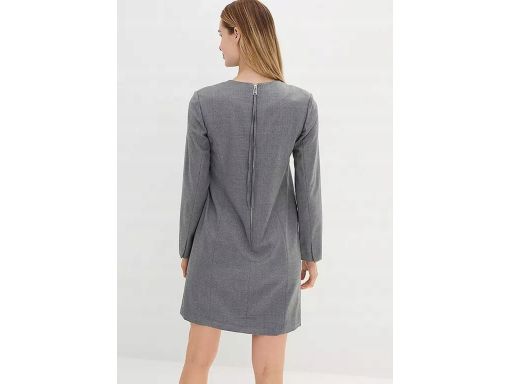 B.P.C szara sukienka wełniana ołówkowa mini ^54
