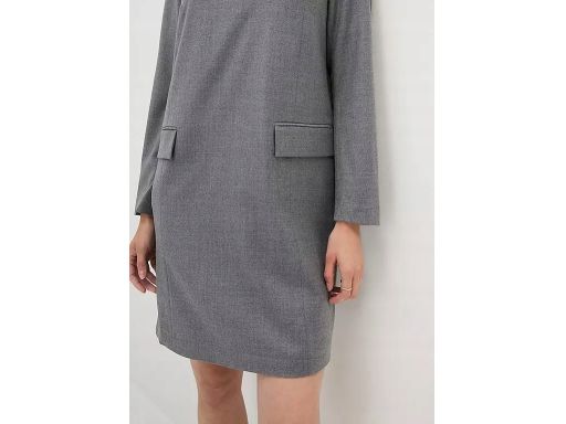 B.P.C szara sukienka wełniana ołówkowa mini ^54