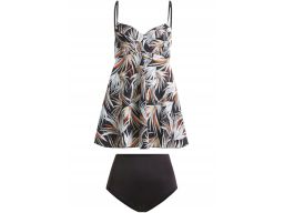 B.P.C tankini wzorzyste na fiszbinach r.38(75E)