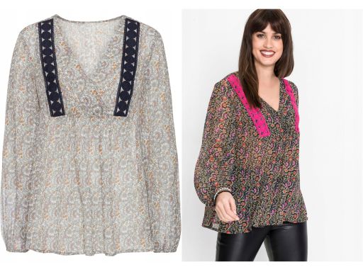 B.P.C bluzka damska we wzory 40.